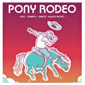 1:1 Pony Rodeo Party Plakat 2023
